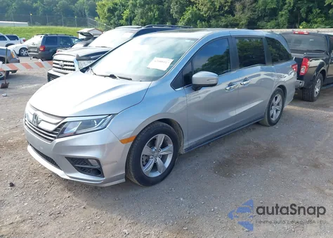 2020 Honda Odyssey Ex-L/Ex-L W/Navi Res из США, поврежденный, VIN 5FNRL6H7XLB019745